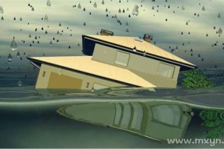 梦见下雨房子漏了往屋里进水