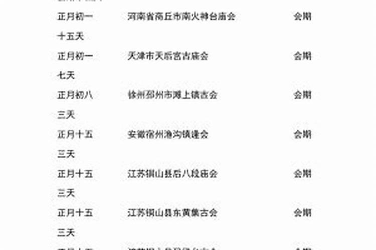 保定周边庙会