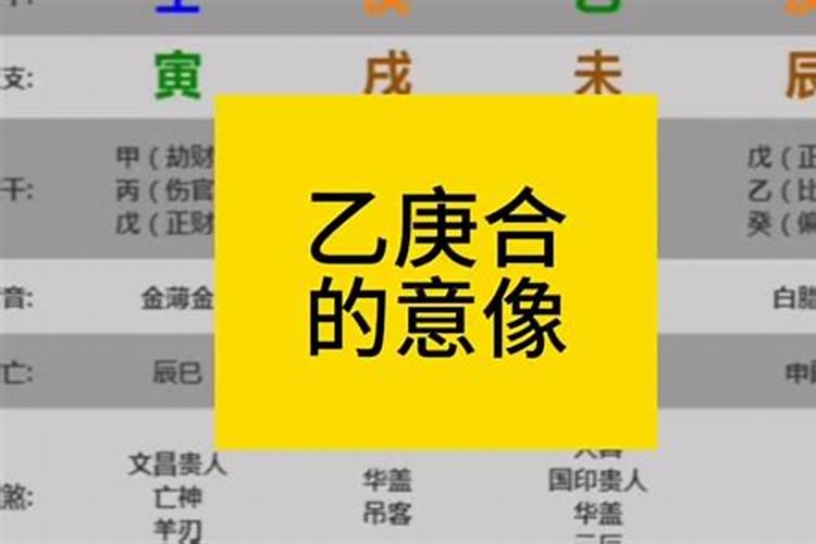 八字和大运戊癸合化,八字与大运形成三合局