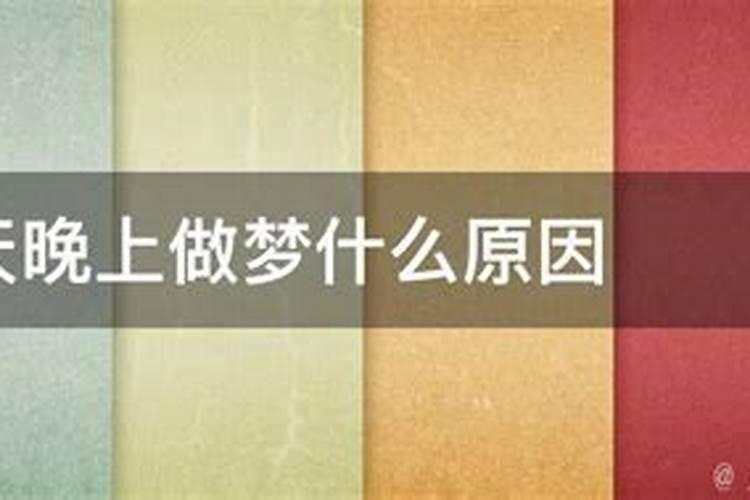 天天做梦是什么原因引起的