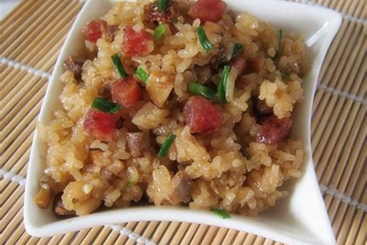 冬至吃腊味饭糯米饭主要是哪里的习俗