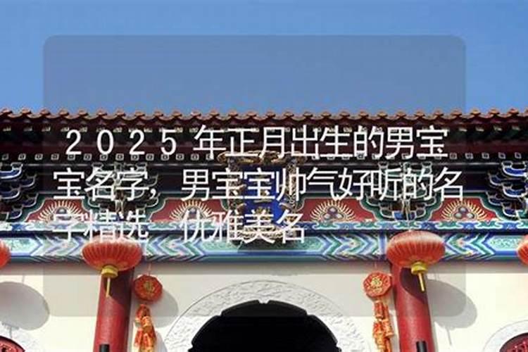 2024年正月初二出生男宝宝乳名 寓意平安健康的乳名大全