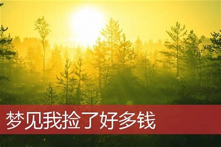 梦见妈妈拿来好多钱的预兆