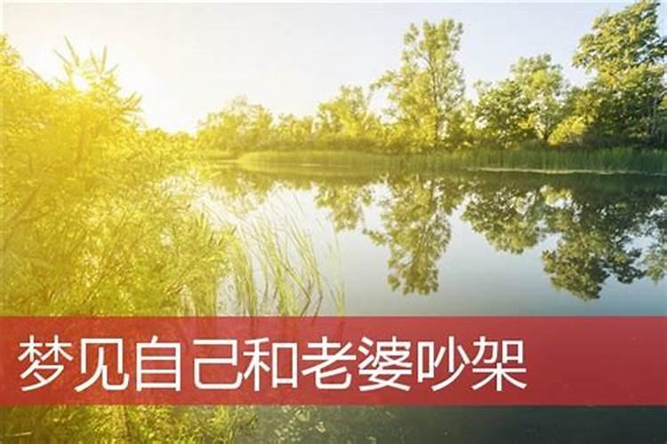 梦到和老婆吵架什么预兆