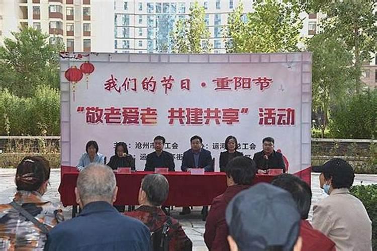 重阳节尊老敬老活动方案