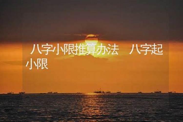 《四柱八字》命宫小限、流月运程的批法(仅供爱好者参考)