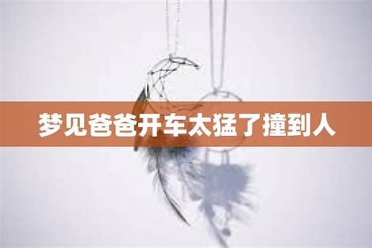 梦见爸爸买小车了的预兆