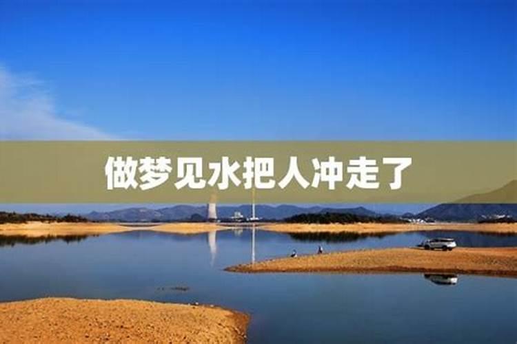 梦到孩子跑到大海里被海水冲跑了啥征兆