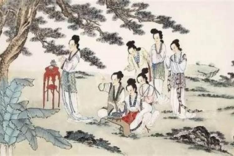 农历七月初七是乞丐节,在唐宋时期最普遍的过节习俗是少女