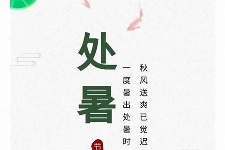 处暑注意些什么