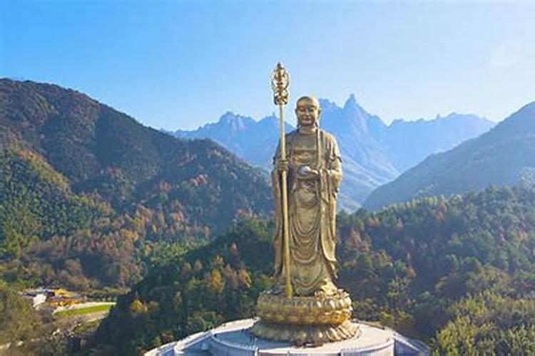 九华山财神殿在什么位置