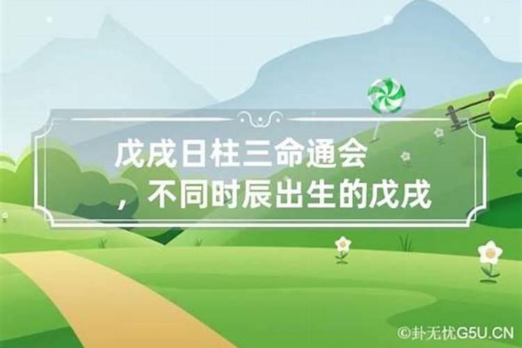 戊戌日主详解