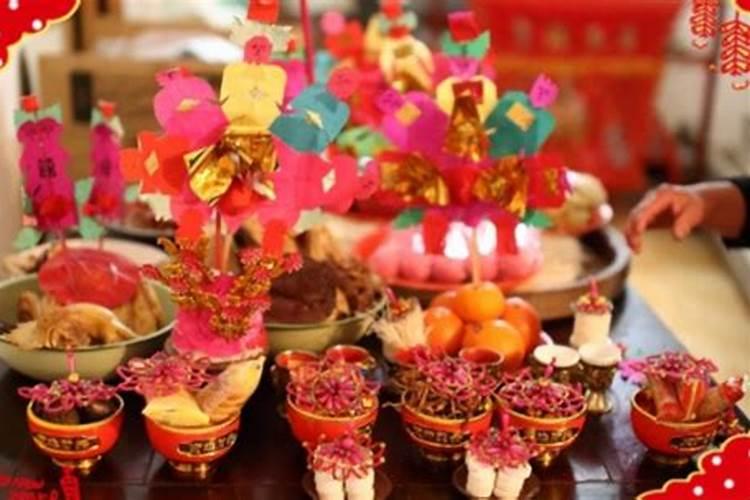 春节家堂上供摆什么 仙堂怎么摆供