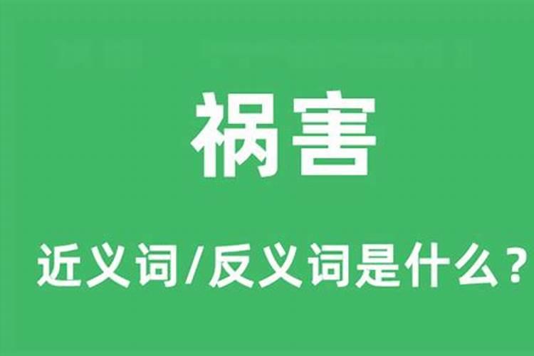 风水祸害是什么意思