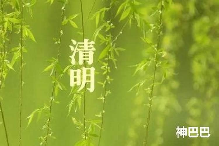 清明节是几月几日每年一样吗