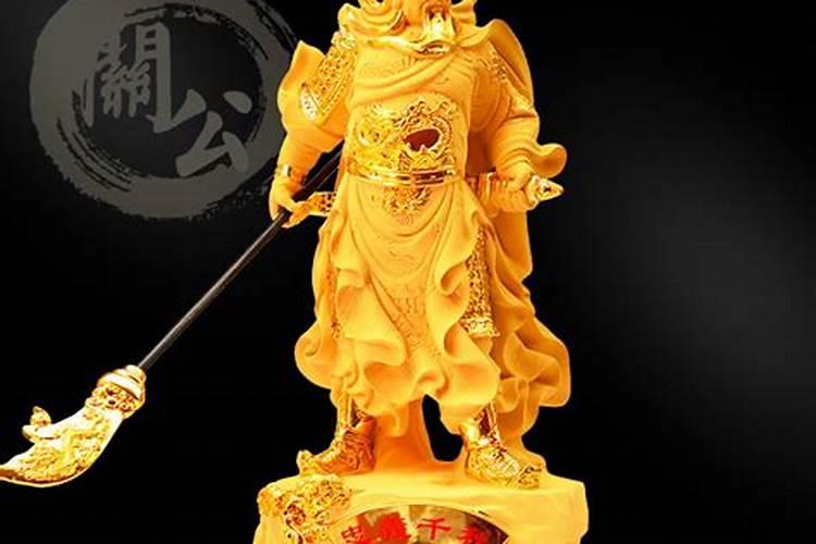 财神像下放风水带水摆件好吗？:
