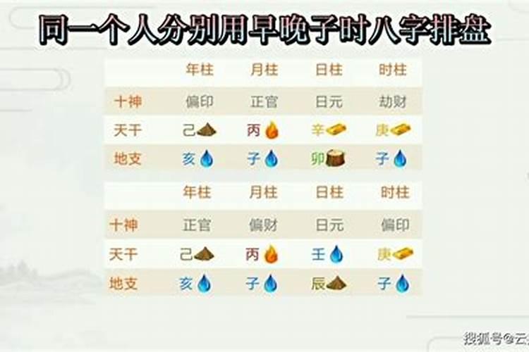 八字里到底需要分早晚子时吗