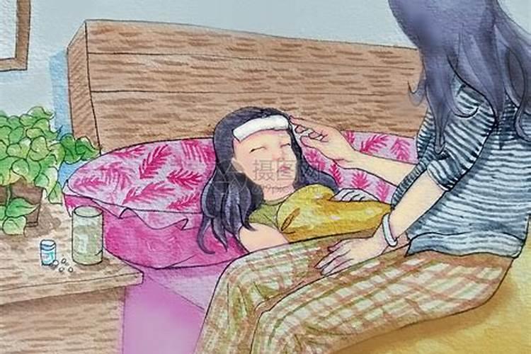 梦见妈妈重病我很伤心哭了的预兆