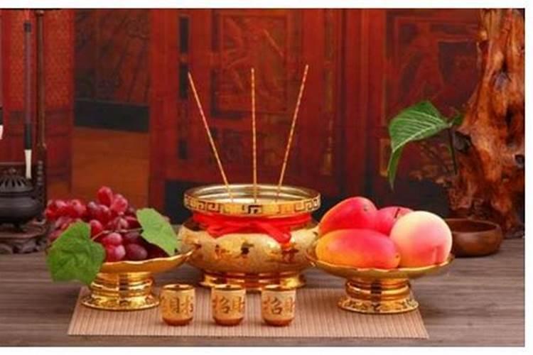 小年怎么给财神爷上供品