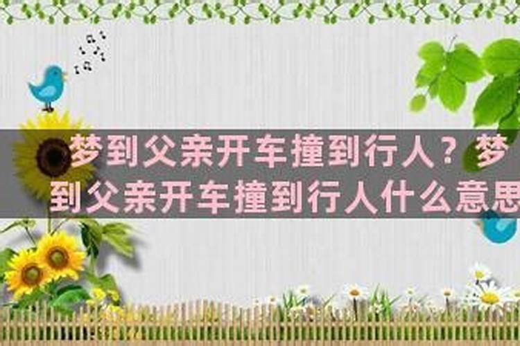 梦见爸爸开车坠下山崖的预兆
