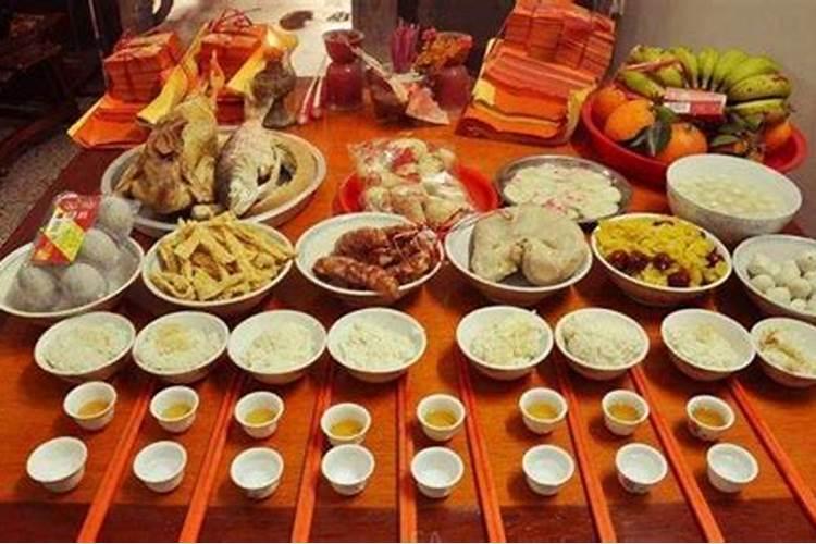 冬至用什么食物祭祖
