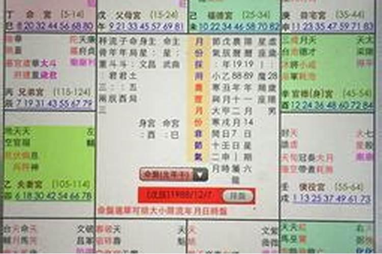 紫薇斗数中紫薇星在哪个宫是由算命的年决定的吗？