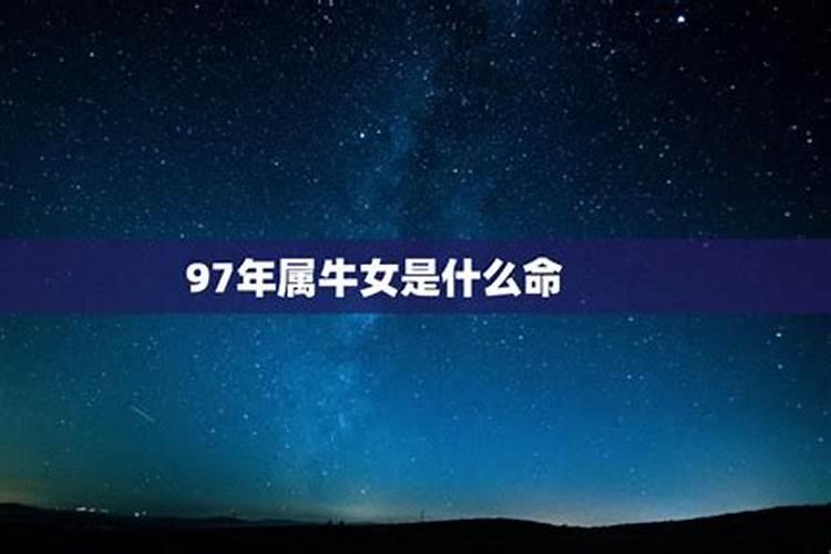 2025年属牛97年生的运势
