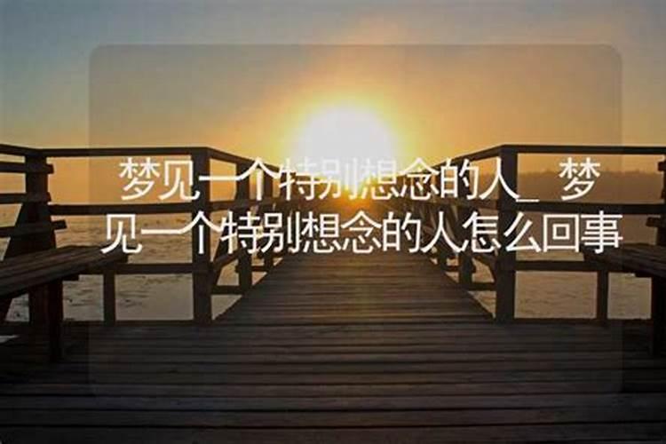 太想一个人会梦到他吗？