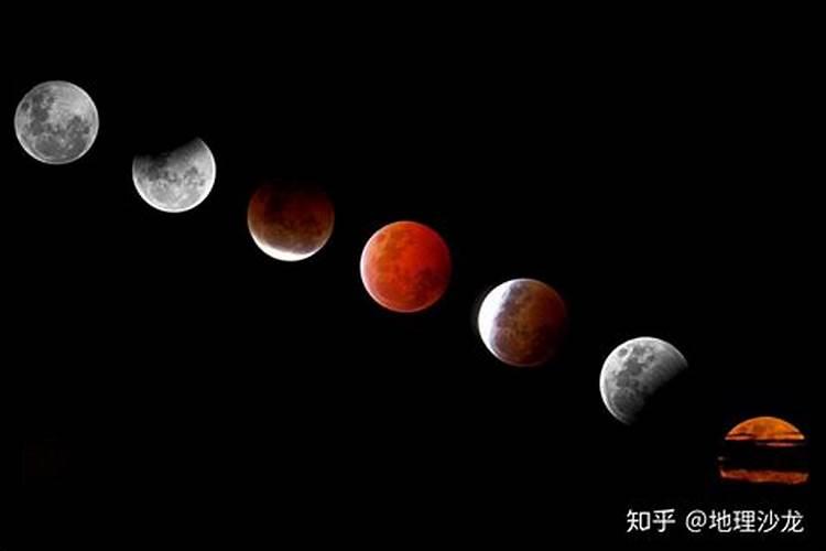 梦见红色月亮