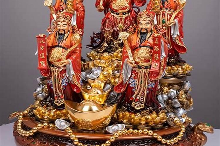 在家中应怎样摆放(五路财神聚宝盆)的方位才最好