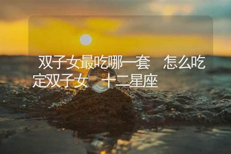 能驾驭双子女的星座男