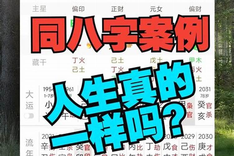 一模一样的八字为何命不一样 八字怎么看出命好不好