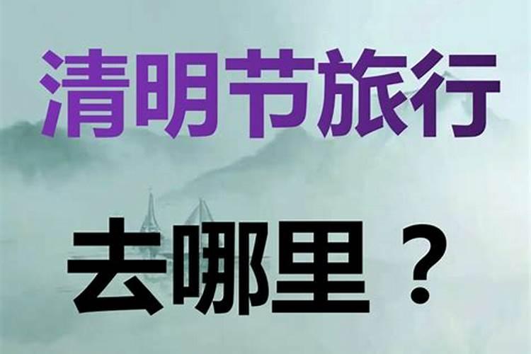 清明节去哪旅游比较好