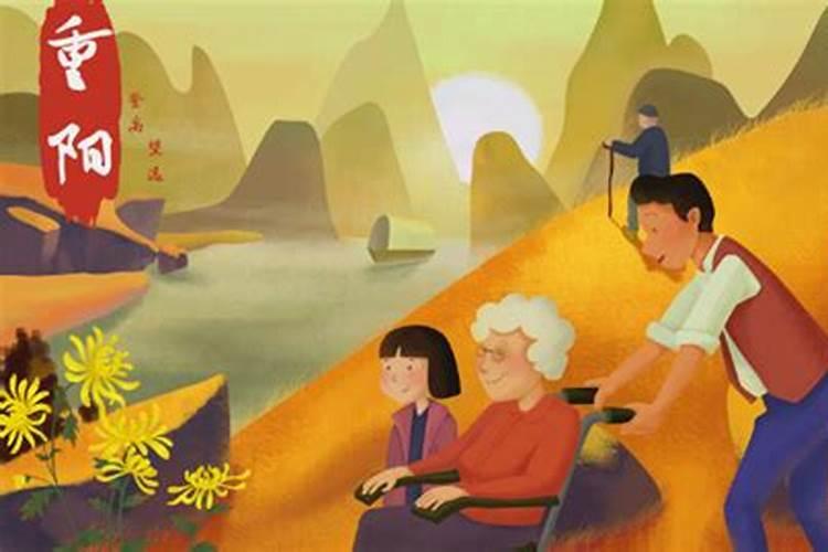 每年重阳节时月亮的亮面朝哪个方向？