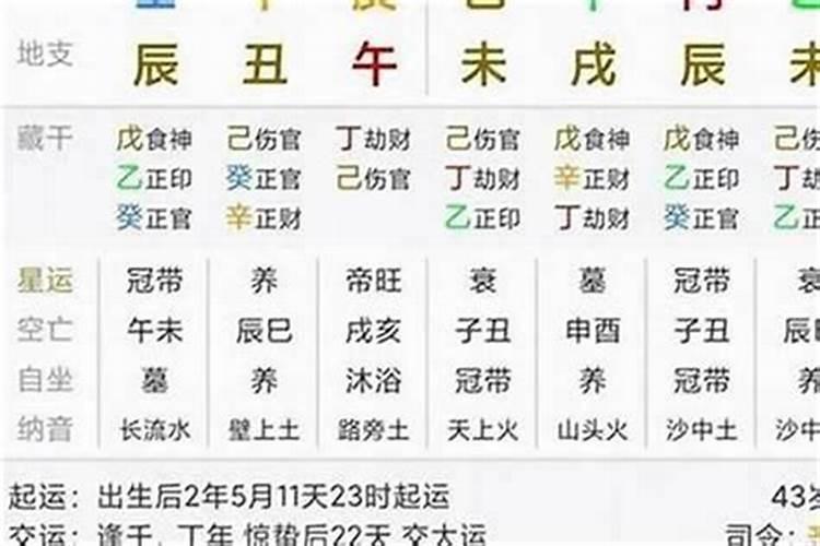 大运走食才是什么意思