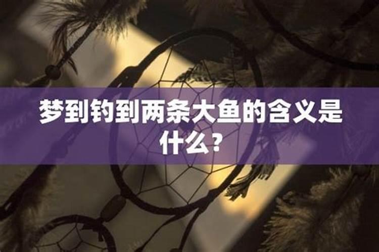 男人梦见自己钓到大鱼是什么意思