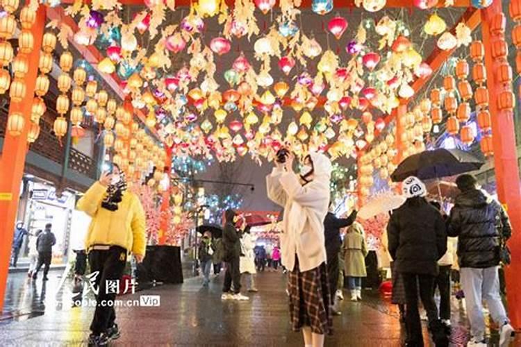 南京夫子庙秦准河和灯展作文