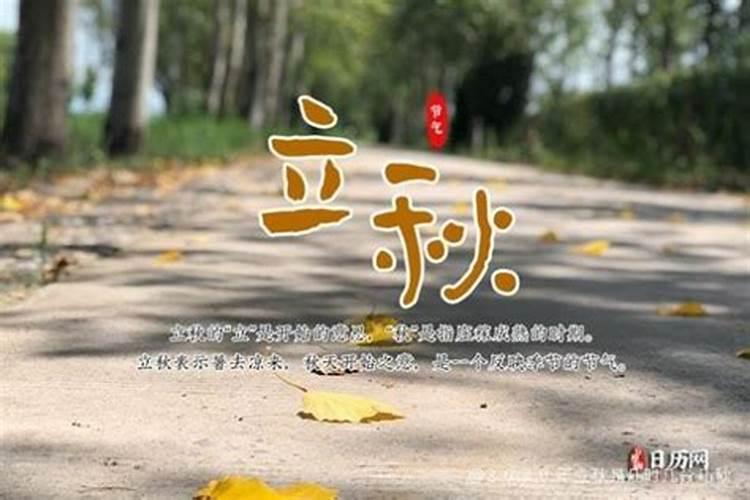 八月七号几点立秋