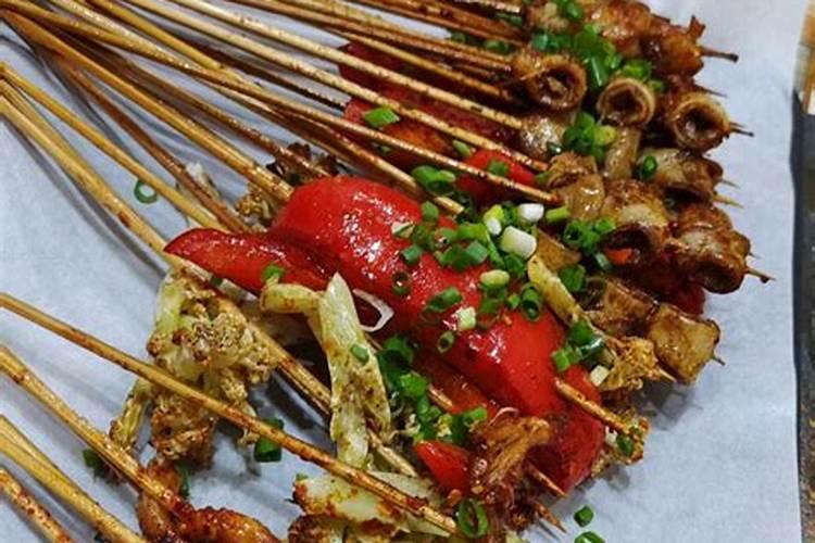 小年糕炸串怎么串