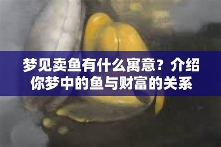 梦见市场很多鱼在卖是什么意思 预兆