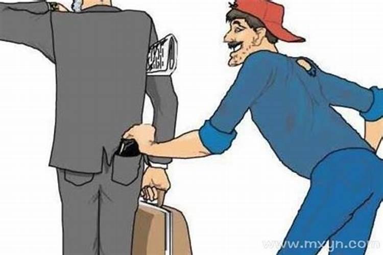 梦见偷别人东西且被人抓的预兆