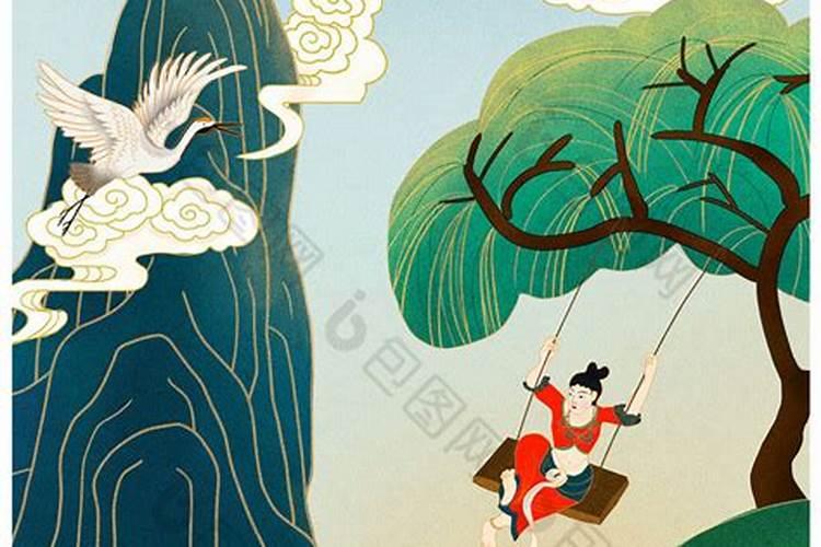 荡秋千是清明节的风俗吗