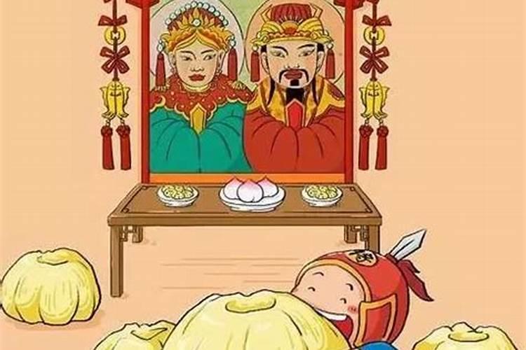 小年灶台放几块糖