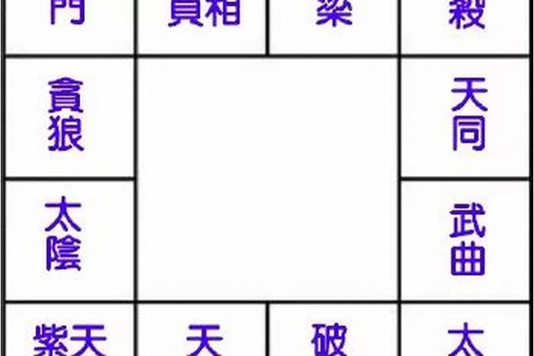 紫薇十四星