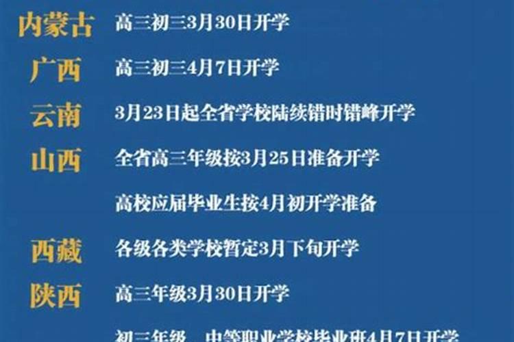 四川南充3月十五号会开学吗？