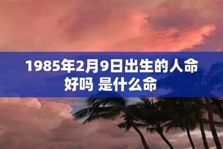 我是农历1985年2月9日寅时出生,想知一生的大运时间段与运程。