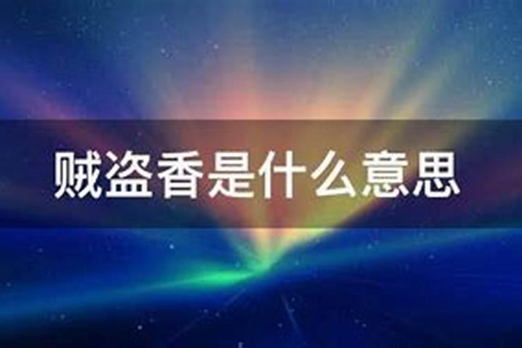 贼盗香是什么意思