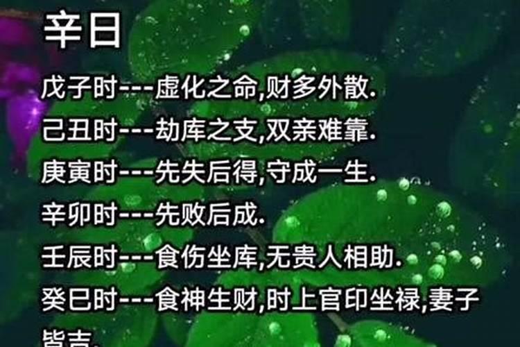 求八字分析