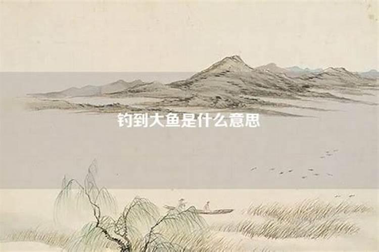 梦见钓到鱼是什么意思