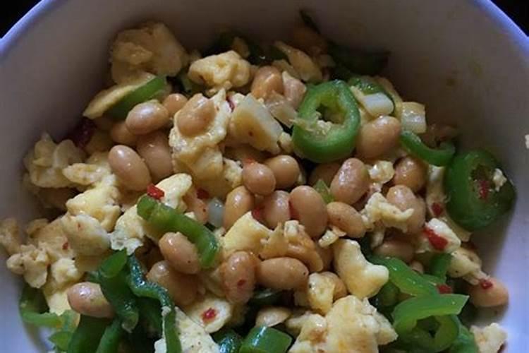 腊八豆炒鸡蛋怎么做